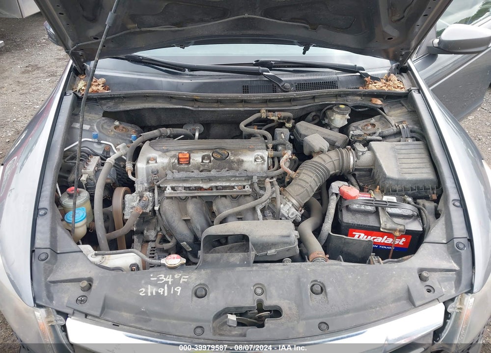 2012 HONDA ACCORD 2.4 SE VIN: 1HGCP2F6XCA195377
