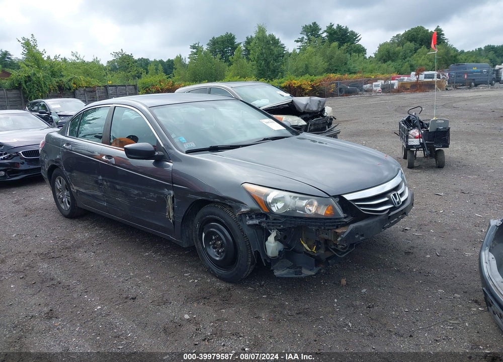 2012 HONDA ACCORD 2.4 SE VIN: 1HGCP2F6XCA195377
