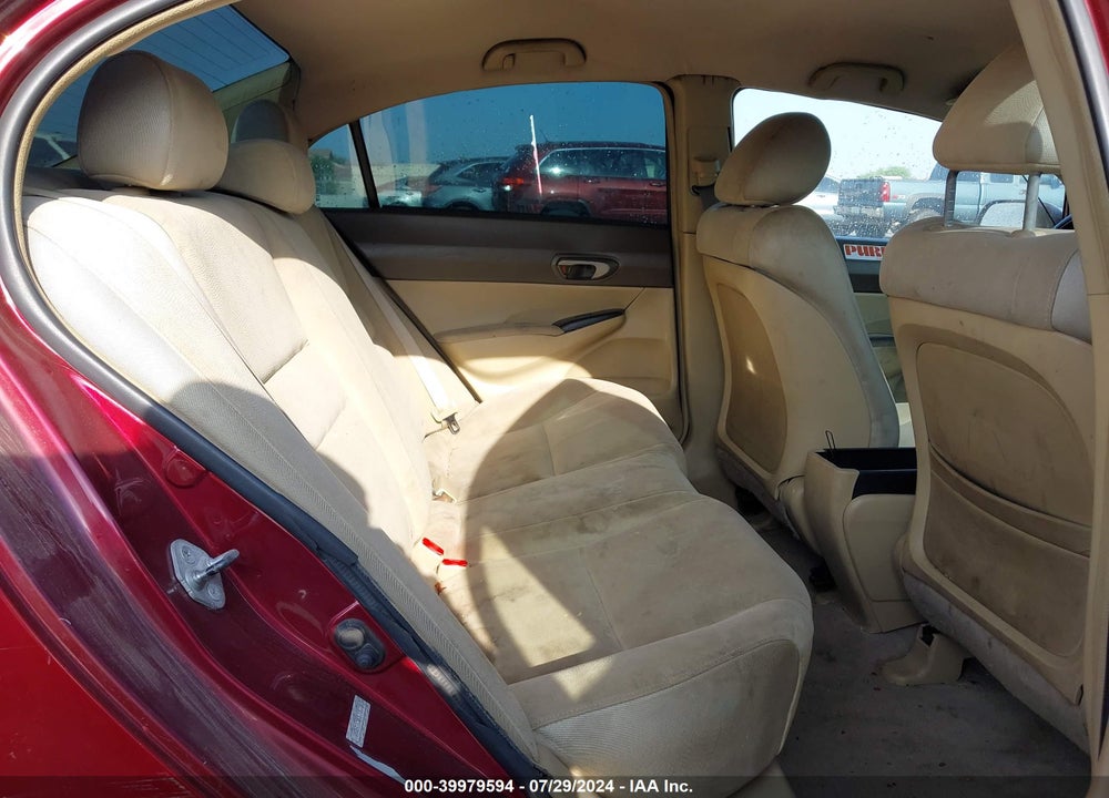 2007 HONDA CIVIC LX VIN: 1HGFA16587L106108
