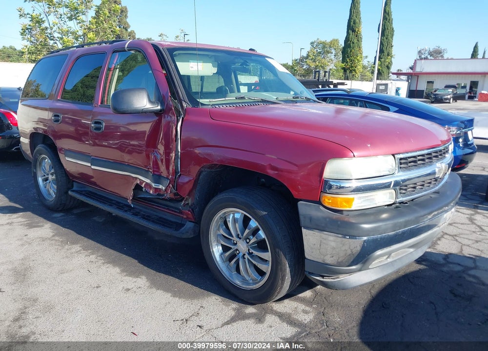 2005 CHEVROLET TAHOE LS VIN: 1GNEC13T65R113003
