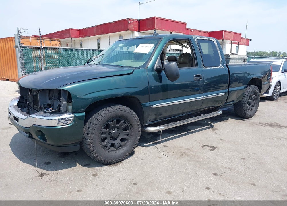 2006 GMC SIERRA 1500 SLT VIN: 1GTEK19B26E107606