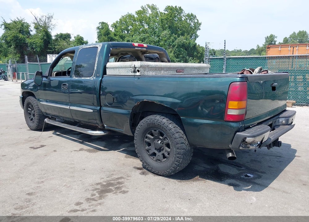 2006 GMC SIERRA 1500 SLT VIN: 1GTEK19B26E107606