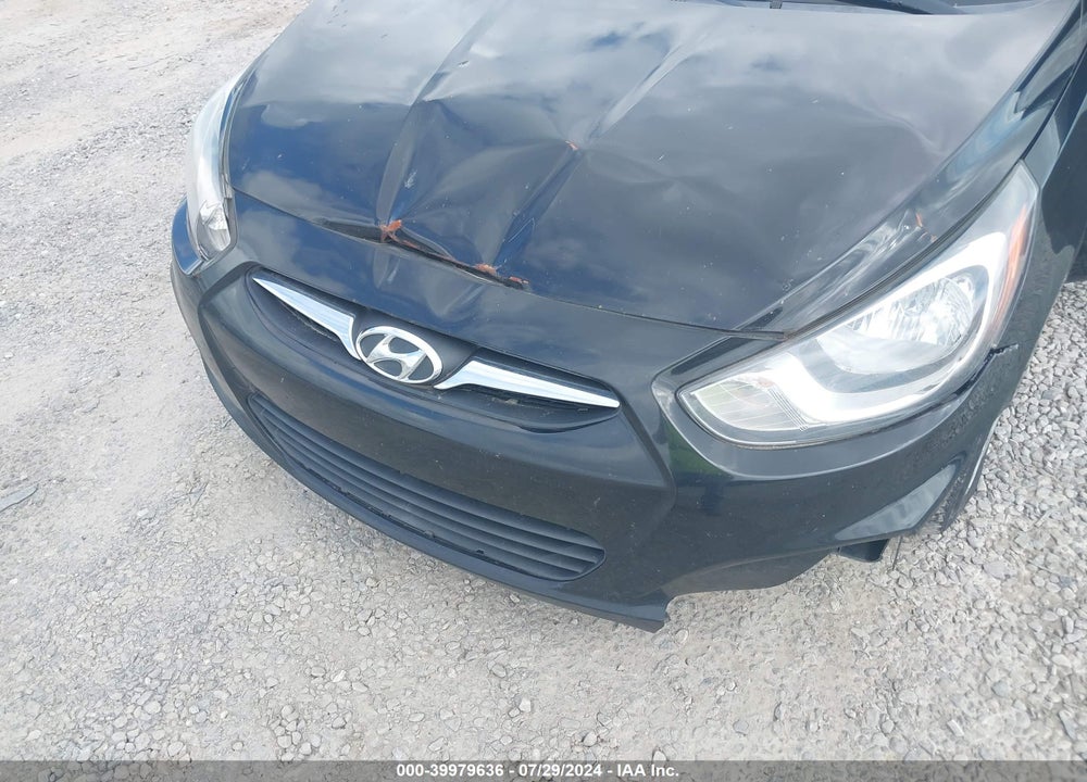 2012 HYUNDAI ACCENT GLS VIN: KMHCT4AE2CU054236