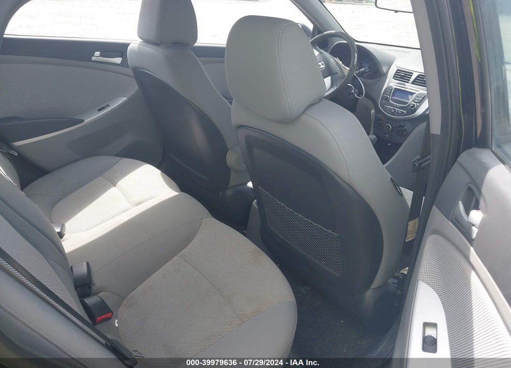 2012 HYUNDAI ACCENT GLS VIN: KMHCT4AE2CU054236