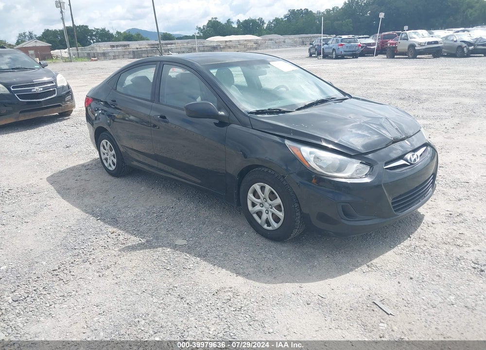 2012 HYUNDAI ACCENT GLS VIN: KMHCT4AE2CU054236