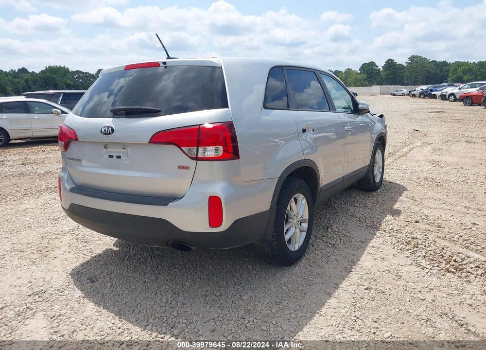 2014 KIA SORENTO LX VIN: 5XYKT3A60EG515571