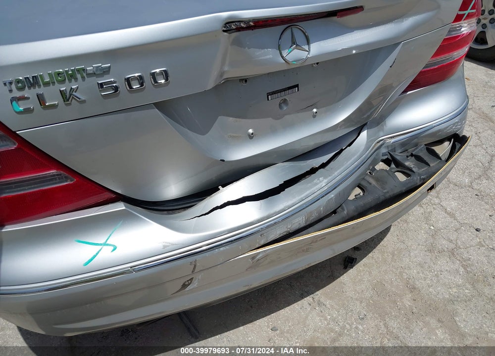 2003 MERCEDES-BENZ CLK 500 VIN: WDBTJ75J43F057712