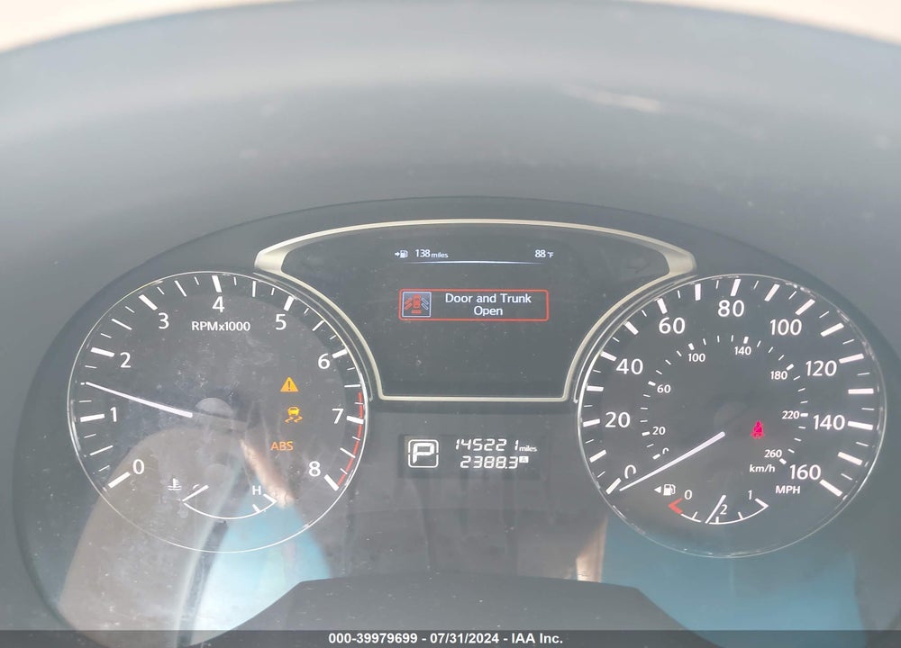 2013 NISSAN ALTIMA 2.5 SV VIN: 1N4AL3AP6DC260907