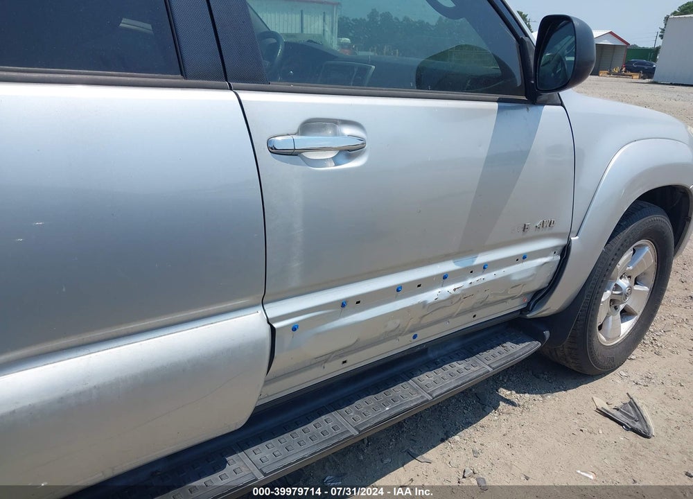 2006 TOYOTA 4RUNNER SR5 V6 VIN: JTEBU14R660079576