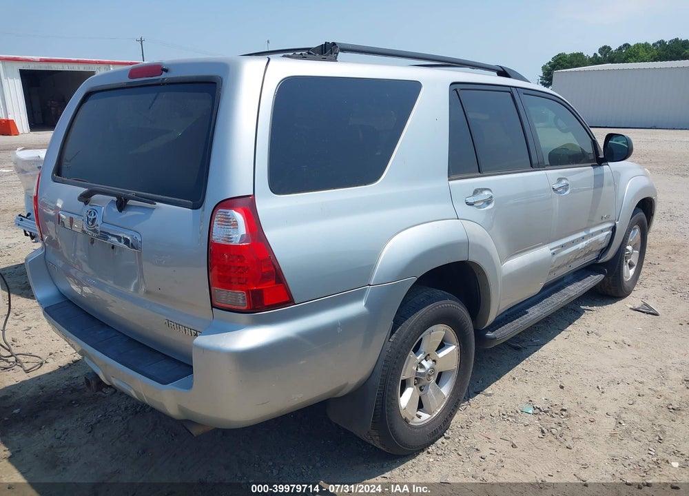 2006 TOYOTA 4RUNNER SR5 V6 VIN: JTEBU14R660079576