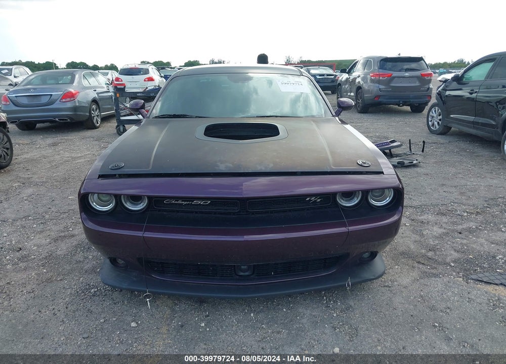 2020 DODGE CHALLENGER R/T SCAT PACK 50TH ANNIVERSARY VIN: 2C3CDZFJ6LH175914