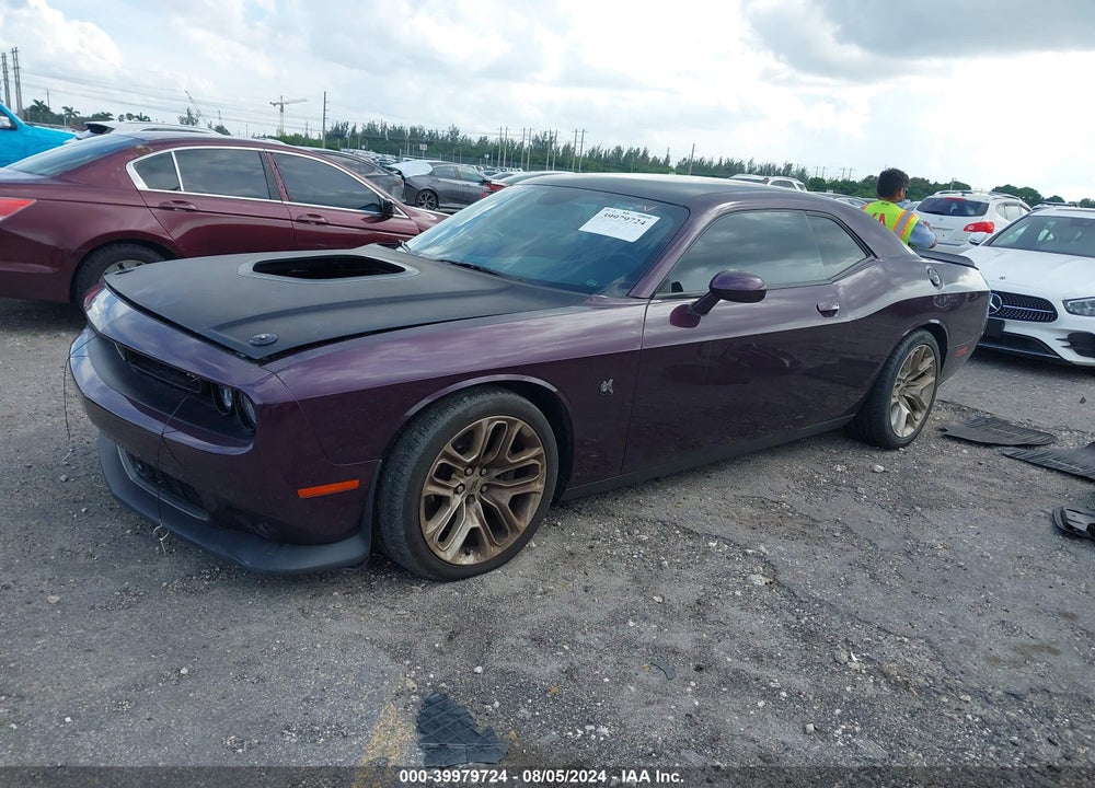 2020 DODGE CHALLENGER R/T SCAT PACK 50TH ANNIVERSARY VIN: 2C3CDZFJ6LH175914