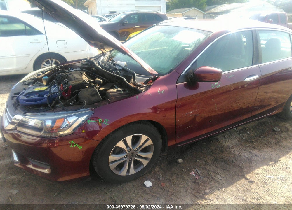 2015 HONDA ACCORD LX VIN: 1HGCR2F30FA003677