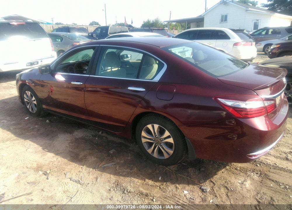 2015 HONDA ACCORD LX VIN: 1HGCR2F30FA003677