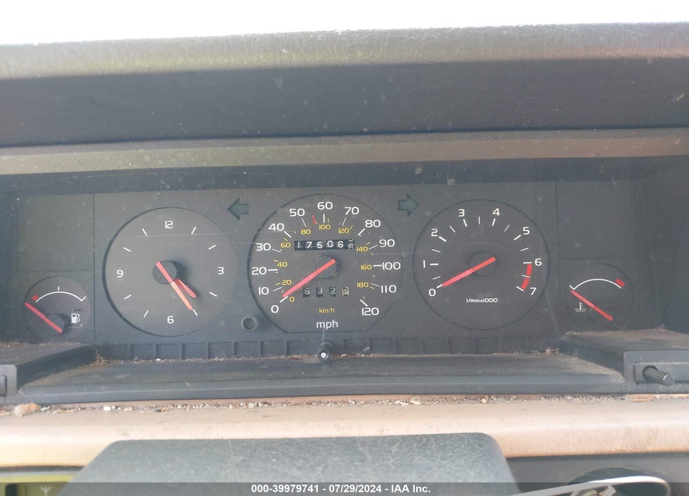 1990 VOLVO 740 GL VIN: YV1FA884XL1431189