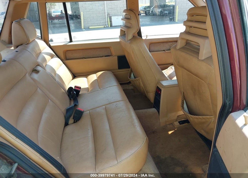 1990 VOLVO 740 GL VIN: YV1FA884XL1431189