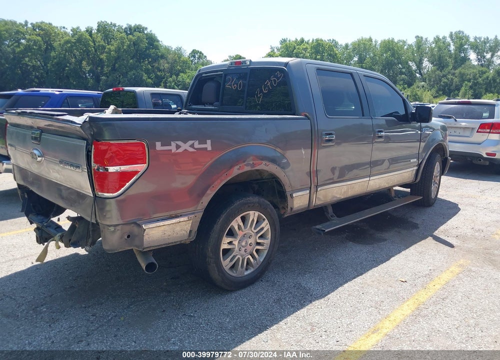 2012 FORD F-150 PLATINUM VIN: 1FTFW1ET9CFB94479