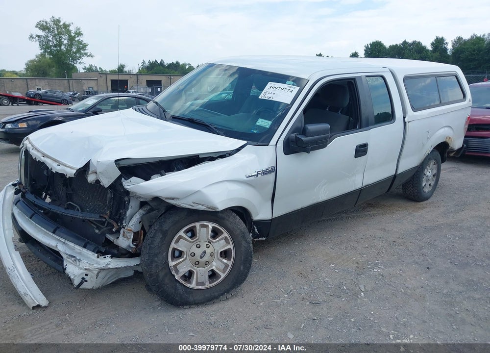 2012 FORD F-150 STX VIN: 1FTFX1EF5CKE09581