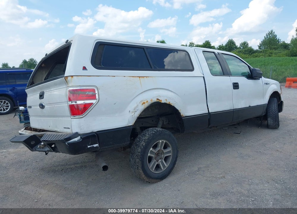 2012 FORD F-150 STX VIN: 1FTFX1EF5CKE09581
