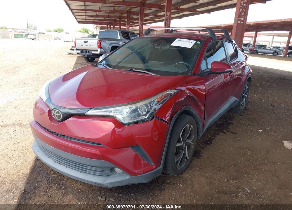 2018 TOYOTA C-HR XLE PREMIUM VIN: NMTKHMBXXJR021549