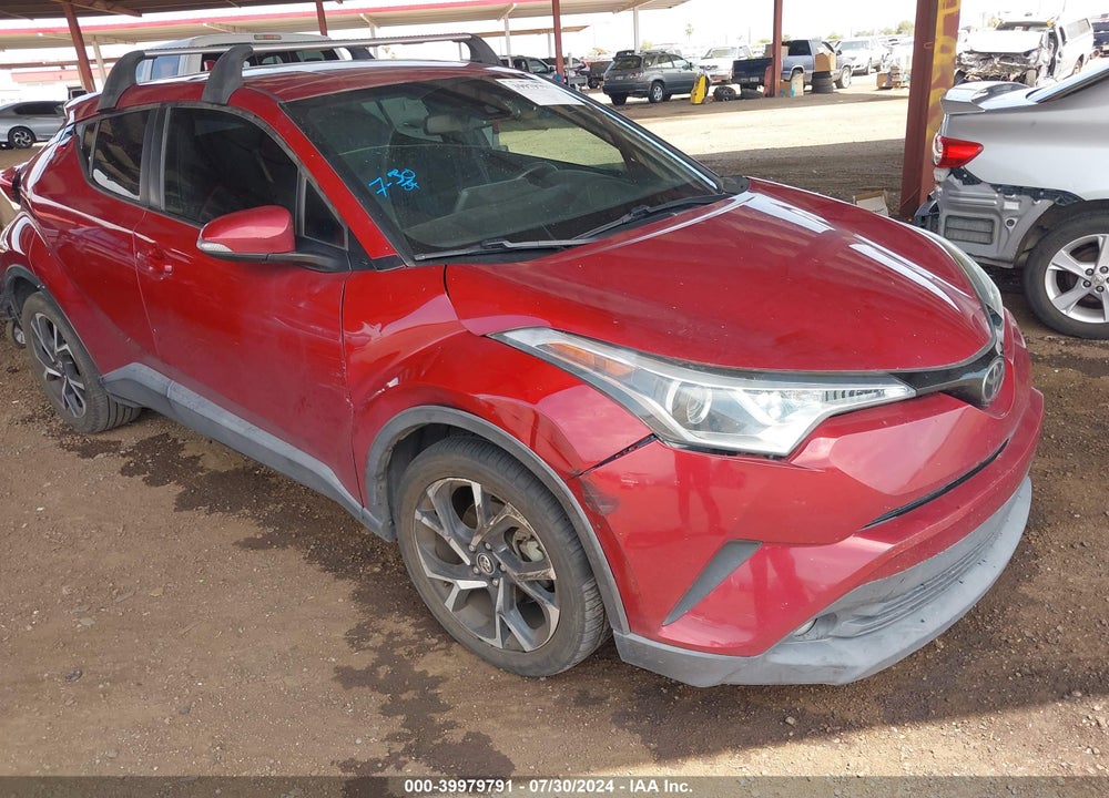 2018 TOYOTA C-HR XLE PREMIUM VIN: NMTKHMBXXJR021549