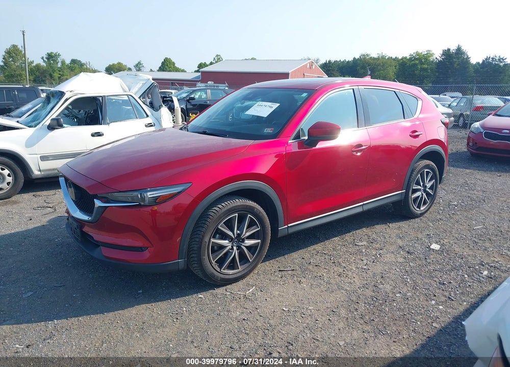 2018 MAZDA CX-5 GRAND TOURING VIN: JM3KFBDM4J0426606