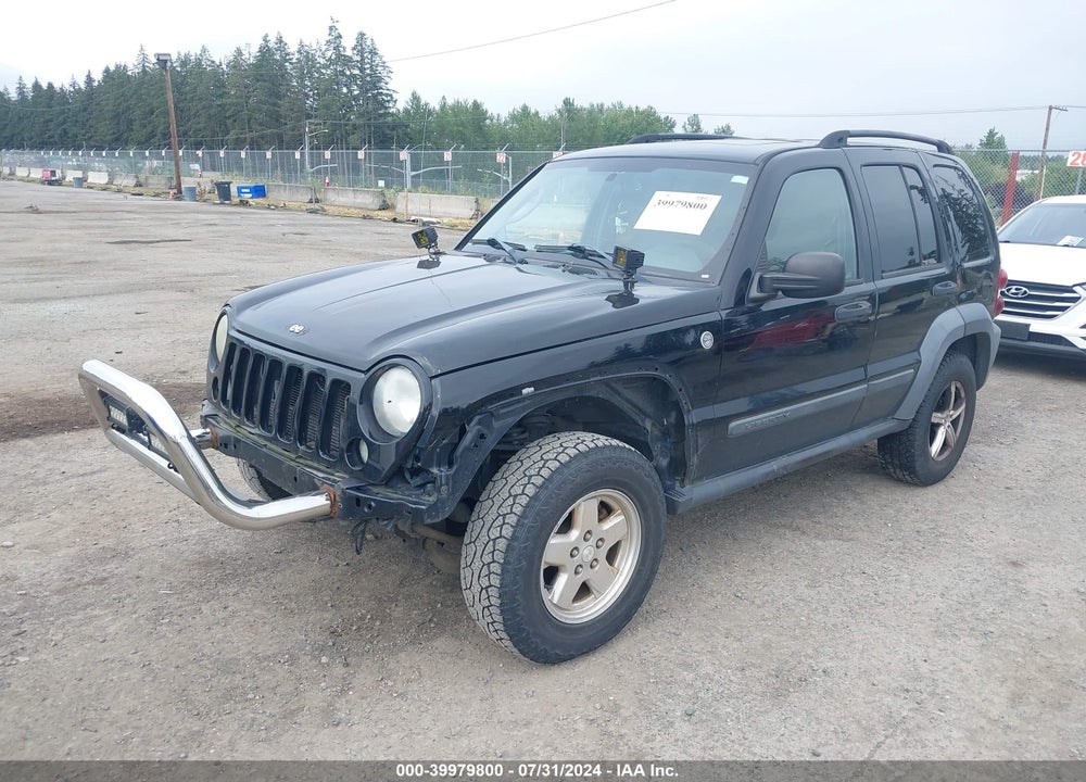 2007 JEEP LIBERTY SPORT VIN: 1J4GL48KX7W650880