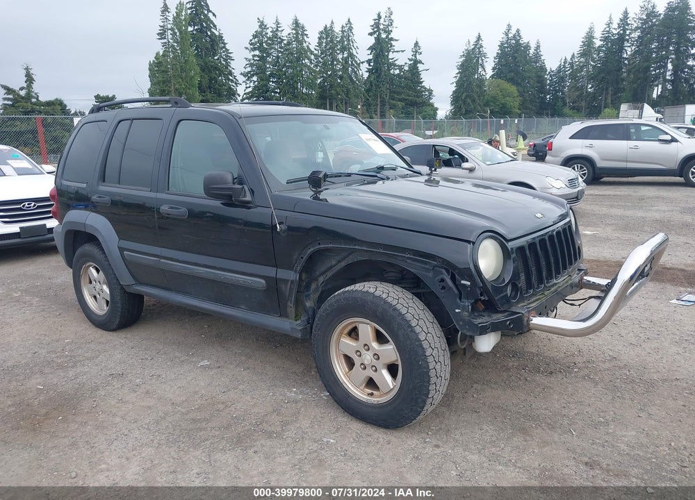 2007 JEEP LIBERTY SPORT VIN: 1J4GL48KX7W650880