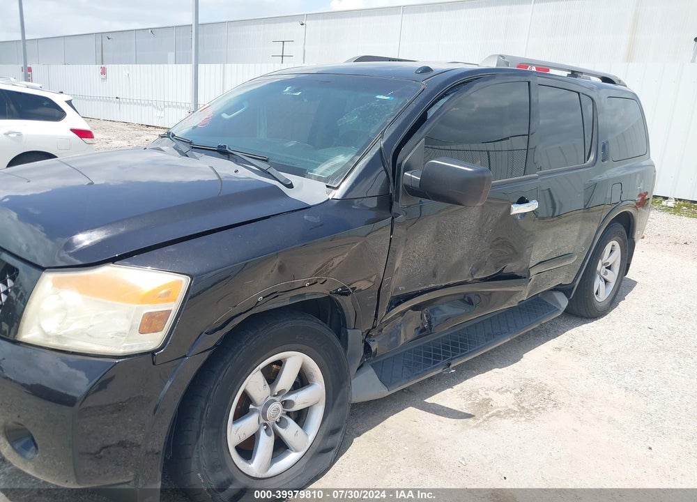 2013 NISSAN ARMADA SV VIN: 5N1BA0ND5DN604276