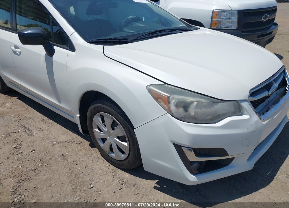 2016 SUBARU IMPREZA 2.0I VIN: JF1GPAA68G8252485