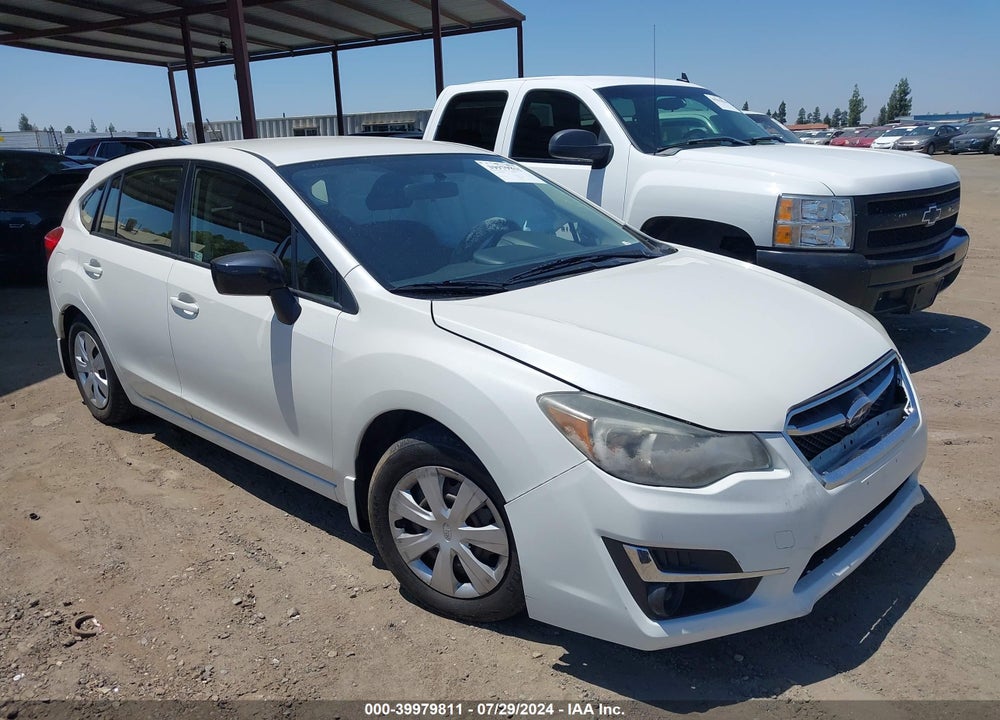 2016 SUBARU IMPREZA 2.0I VIN: JF1GPAA68G8252485