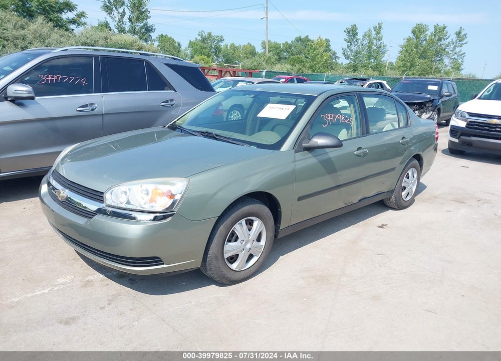2005 CHEVROLET MALIBU VIN: 1G1ZS52F95F336422