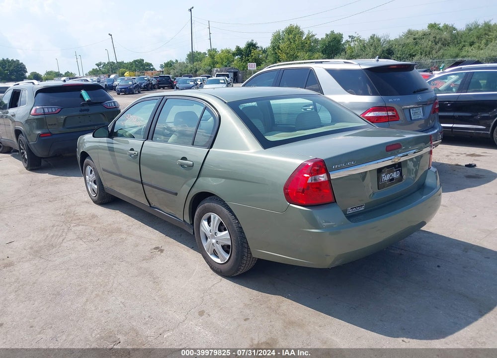 2005 CHEVROLET MALIBU VIN: 1G1ZS52F95F336422