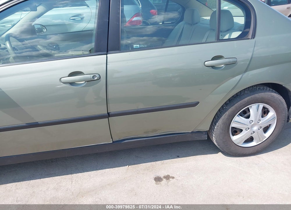2005 CHEVROLET MALIBU VIN: 1G1ZS52F95F336422