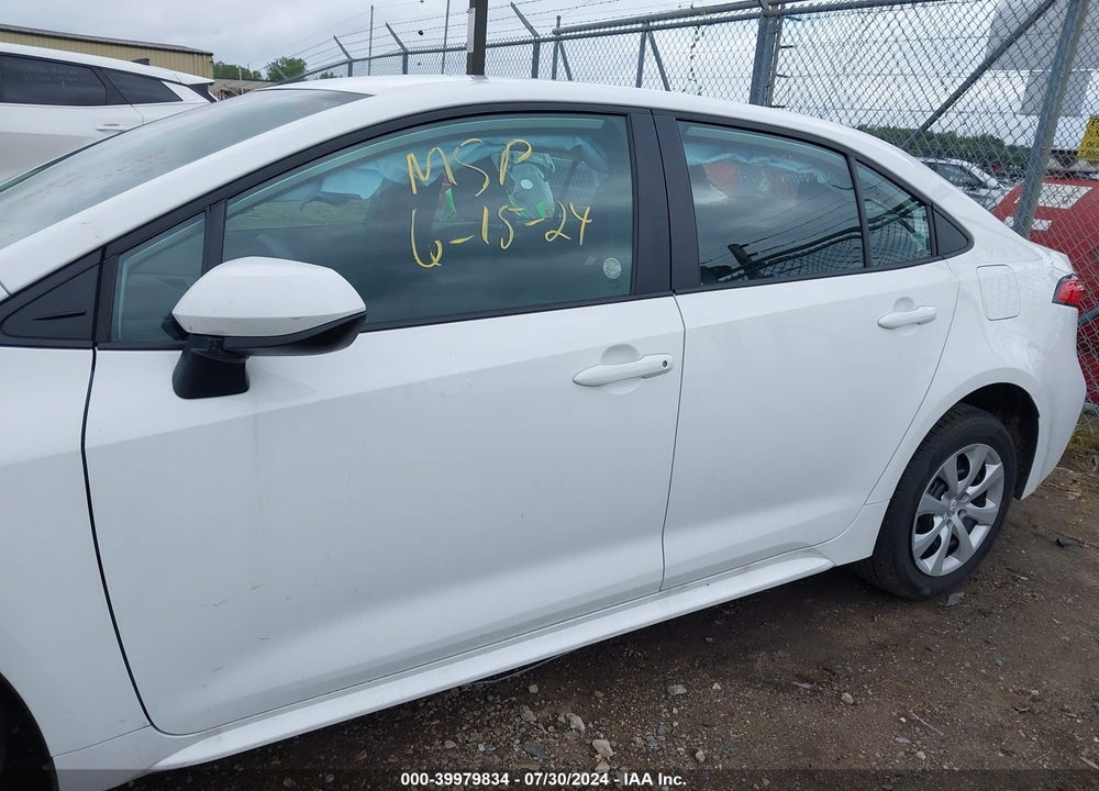 2024 TOYOTA COROLLA LE VIN: 5YFB4MDEXRP126931
