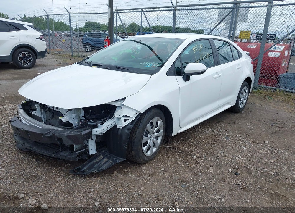 2024 TOYOTA COROLLA LE VIN: 5YFB4MDEXRP126931