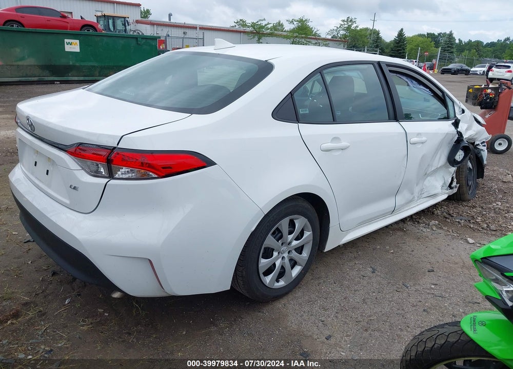 2024 TOYOTA COROLLA LE VIN: 5YFB4MDEXRP126931