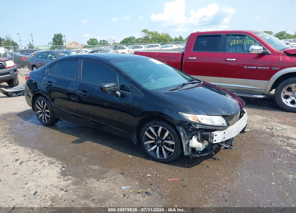 2014 HONDA CIVIC EX-L VIN: 19XFB2F99EE050660