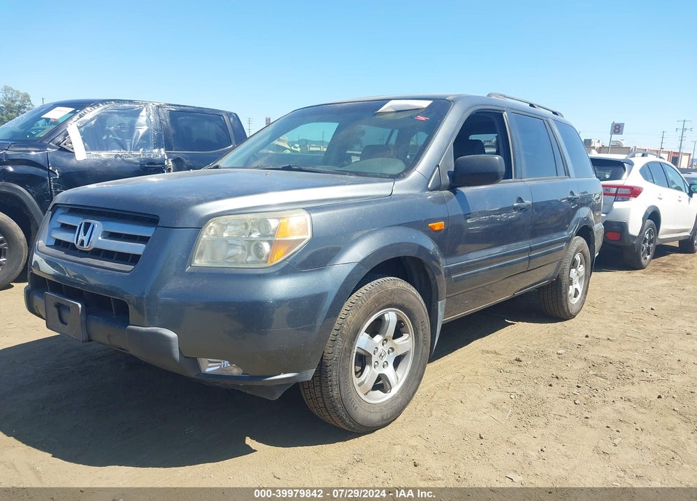 2006 HONDA PILOT EX-L VIN: 2HKYF18706H558967