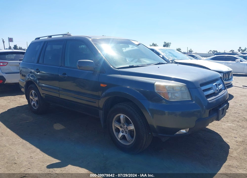 2006 HONDA PILOT EX-L VIN: 2HKYF18706H558967
