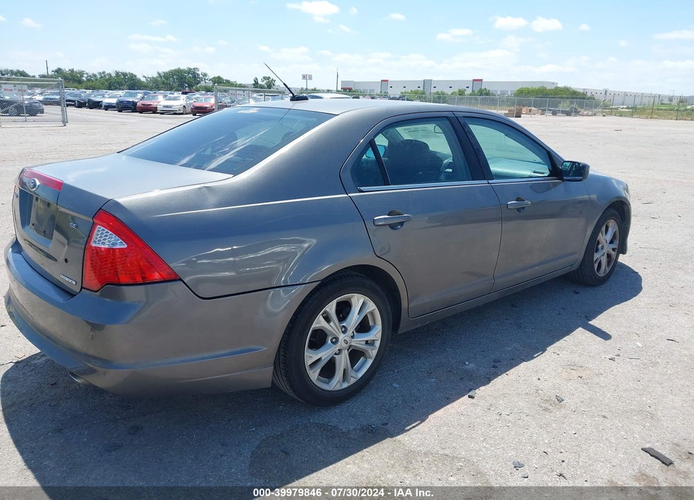 2012 FORD FUSION VIN: 3FAHP0HG2CR419901
