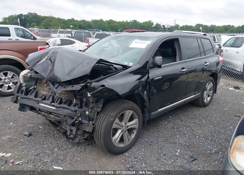 2013 TOYOTA HIGHLANDER V6 LIMITED VIN: 5TDDK3EH5DS271957