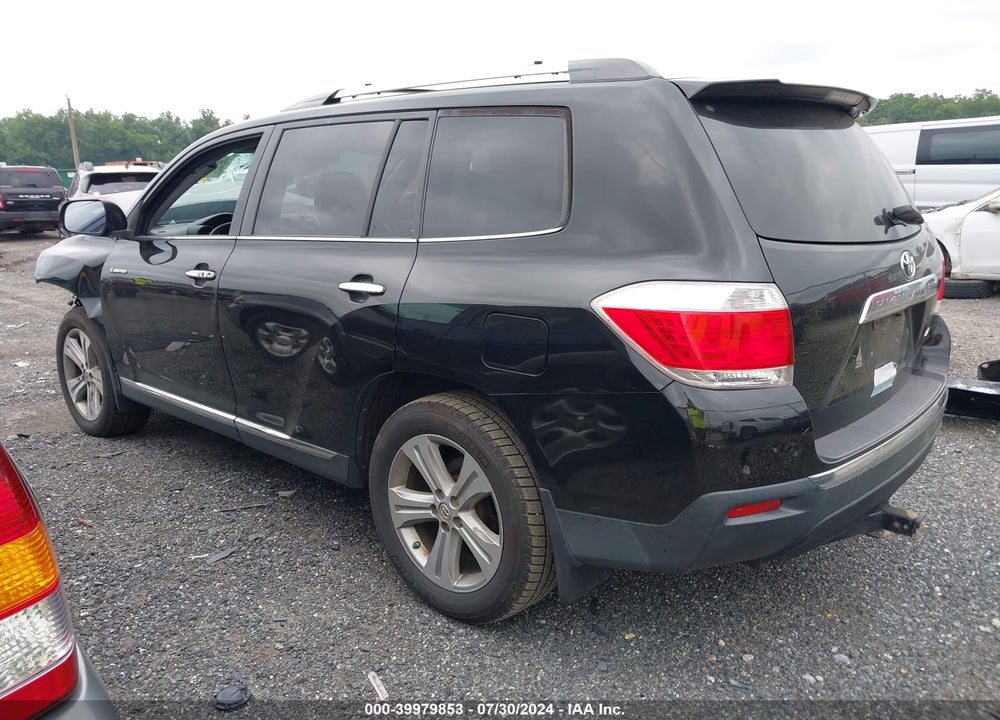 2013 TOYOTA HIGHLANDER V6 LIMITED VIN: 5TDDK3EH5DS271957
