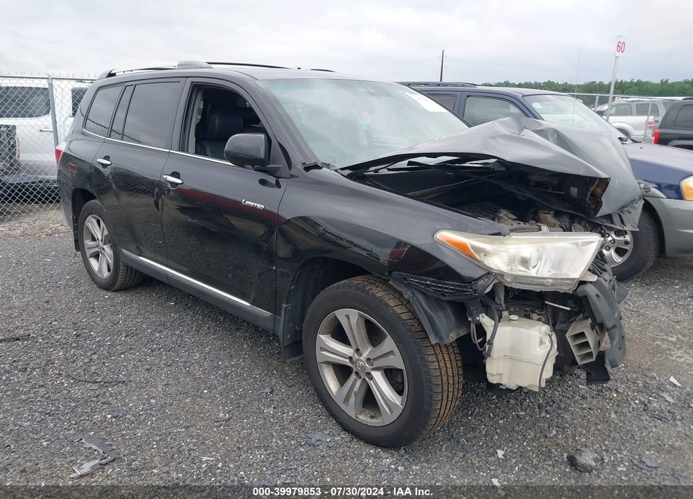 2013 TOYOTA HIGHLANDER V6 LIMITED VIN: 5TDDK3EH5DS271957