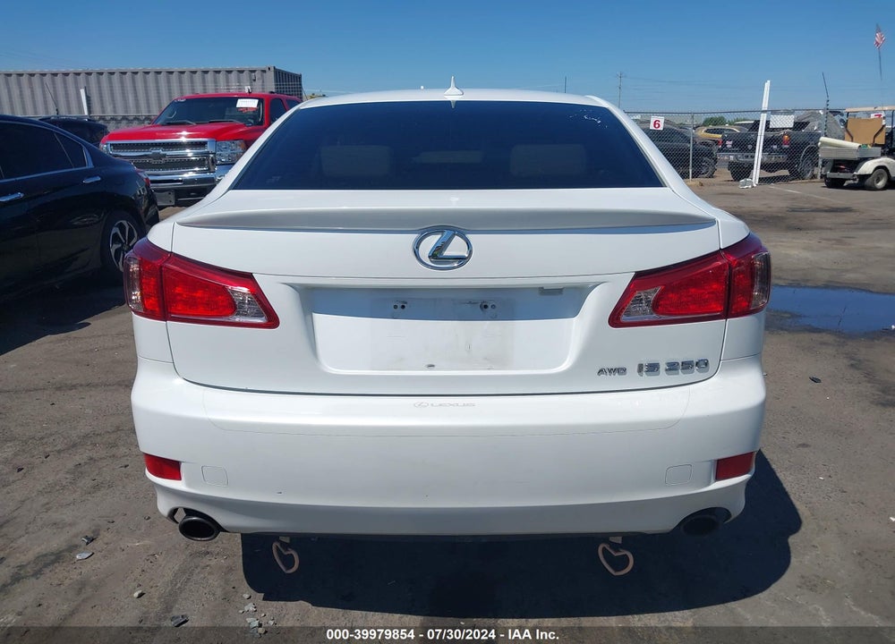 2012 LEXUS IS 250 VIN: JTHCF5C24C5054297
