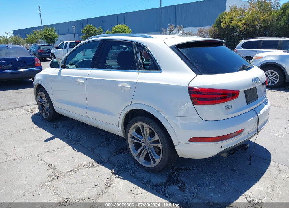 2015 AUDI Q3 2.0T PREMIUM PLUS VIN: WA1GFCFSXFR005843