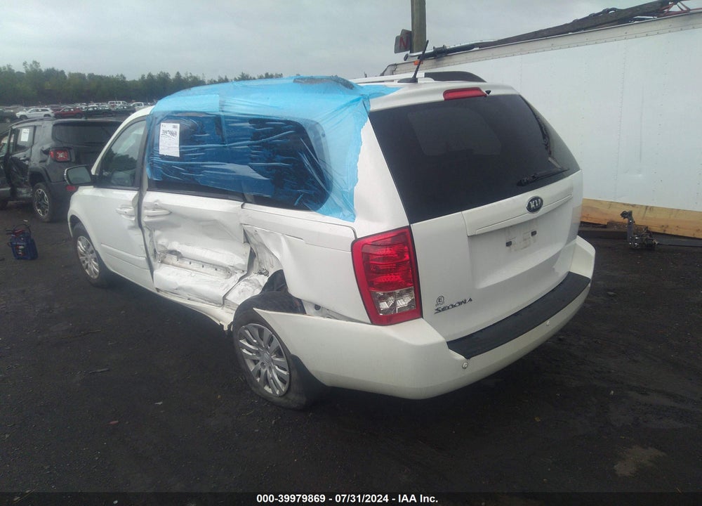 2014 KIA SEDONA LX VIN: KNDMG4C79E6571813