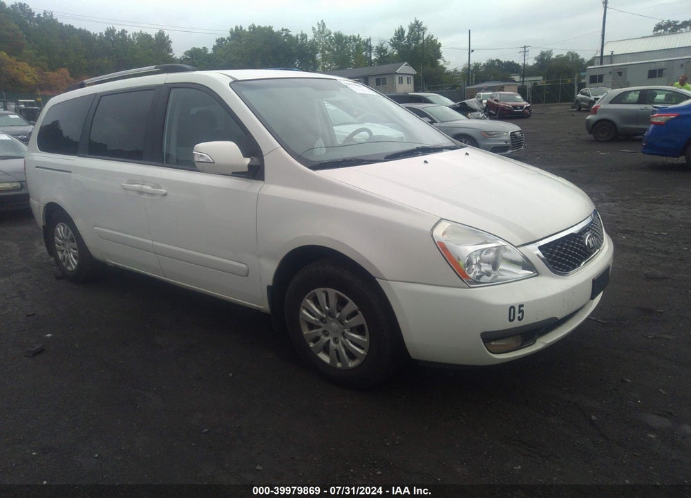 2014 KIA SEDONA LX VIN: KNDMG4C79E6571813