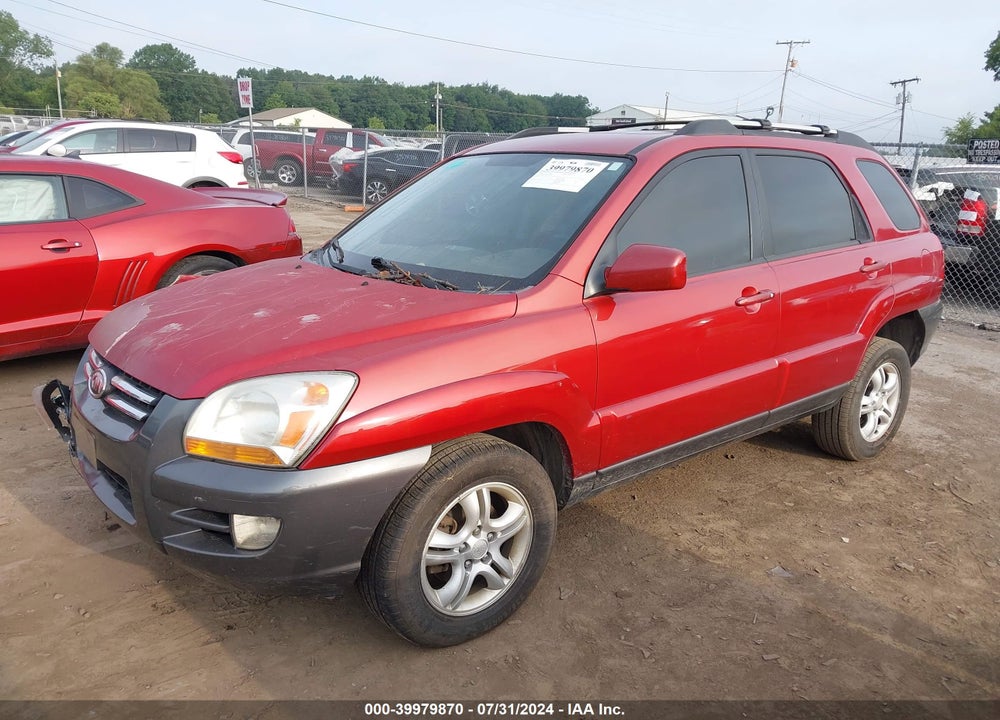 2008 KIA SPORTAGE EX V6 VIN: KNDJE723787532290