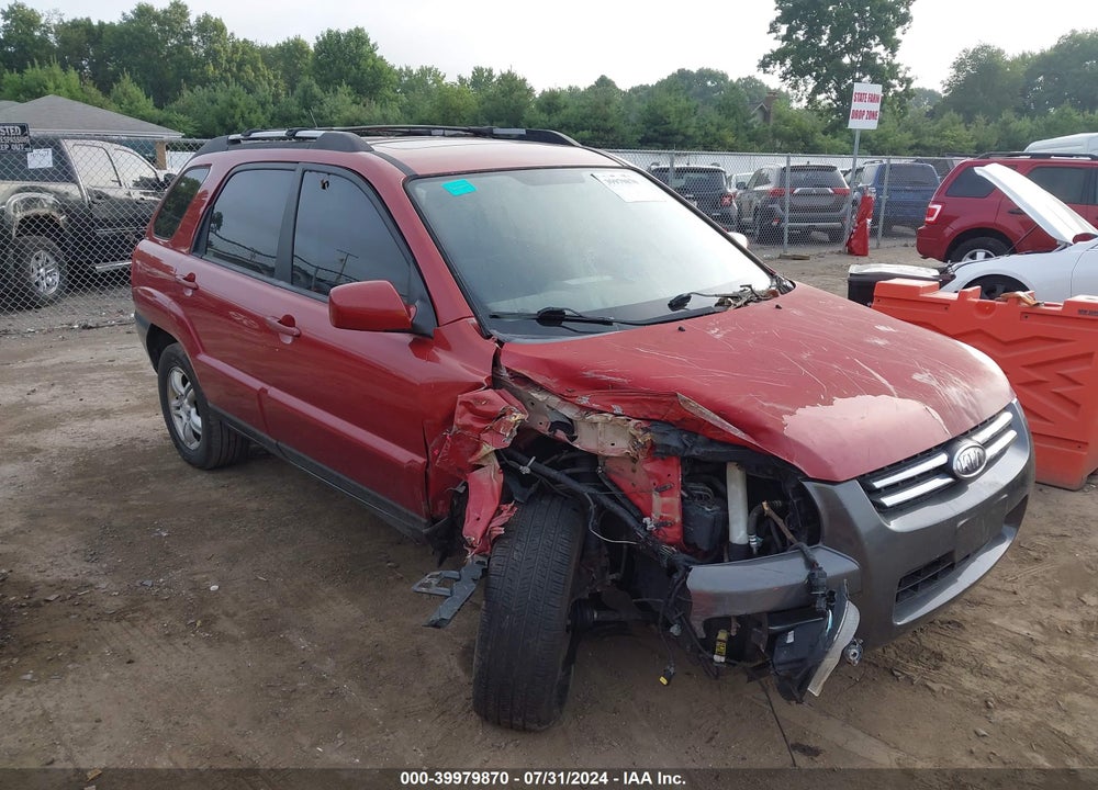 2008 KIA SPORTAGE EX V6 VIN: KNDJE723787532290